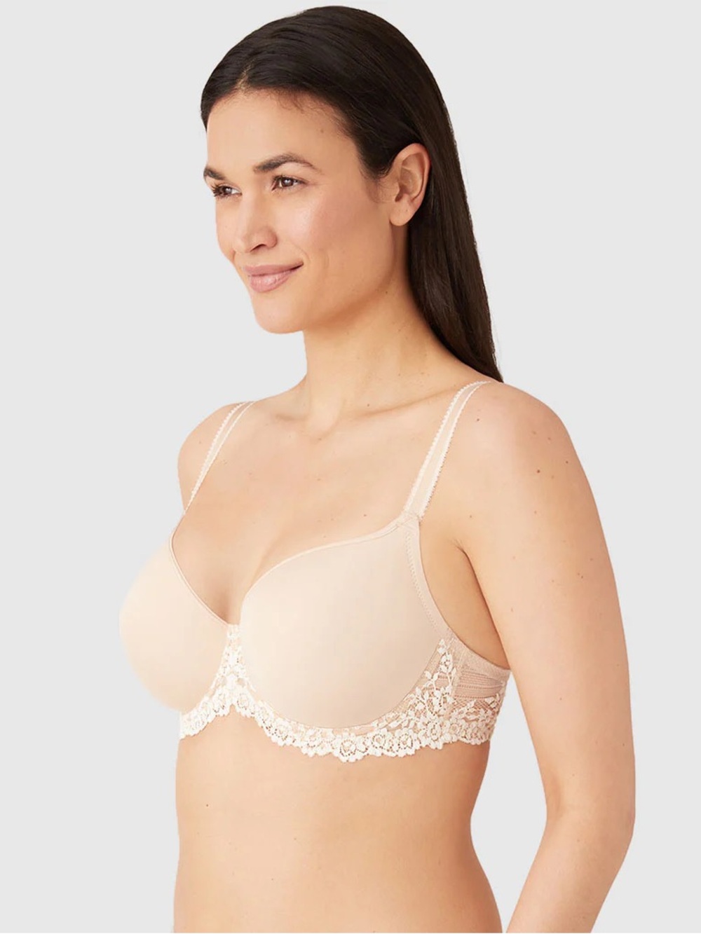 LIKE NEW Wacoal Nude Embrace Lace T-Shirt Bra (34D)